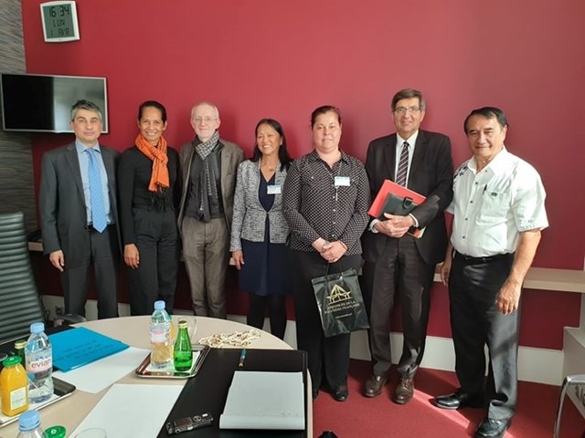 Avril 2019 - Rencontre avec Christophe PALLEZ, Secrétaire général de la questure et Frédéric TAILLER, chef division gestion financière parlementaire