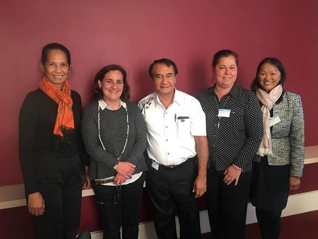 Avril 2019 - Rencontre avec Djénane TOMA, secrétaire générale du groupe la Gauche démocrate et républicaine