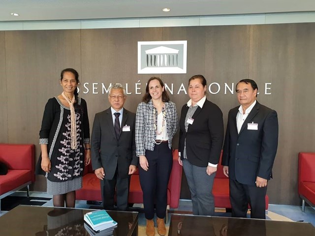 Avril 2019 - Rencontre avec Agnès ROBLOT-TROIZIER, déontologue à l'assemblée nationale