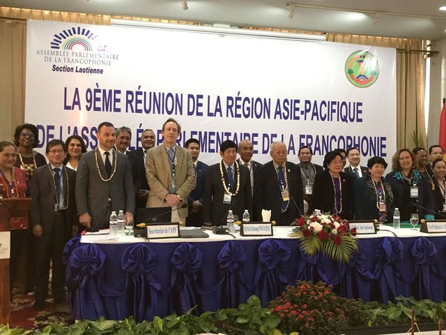 Décembre 2019 - Trois élus à l'assemblée de la Polynésie française participent à la 9ème Réunion de la région asie pacifique de l'Assemblée parlementaire de la Francophonie