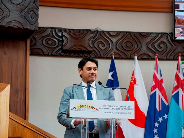 Intervention de M. Vatea MOARII, administrateur du cluster maritime de la Polynésie française
