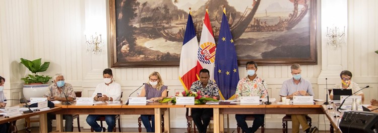 Comité de suivi du rapport annuel d’exécution de la coopération Union européenne – Polynésie française en présence de M. Robert SUARD