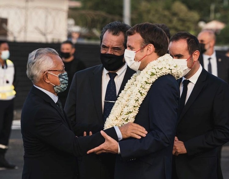 Arrivée en Polynésie française du Président de la République