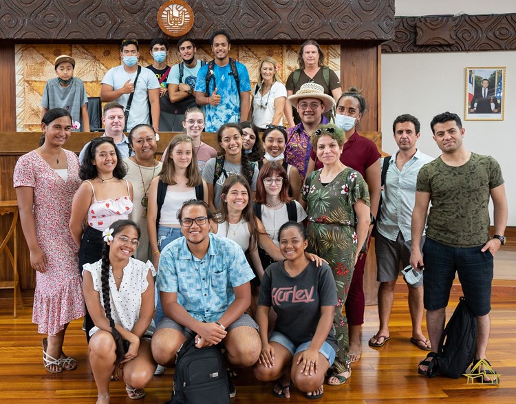 Visite des étudiants du programme ERASMUS Plus et d’élèves du lycée Diadème
