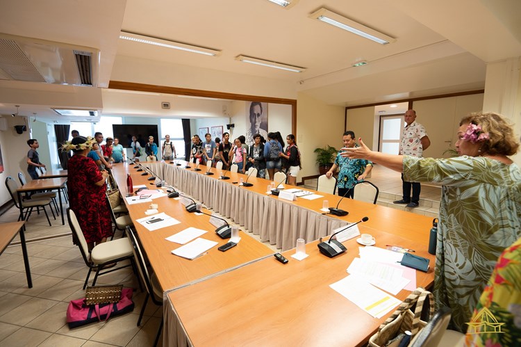 Visite d’une classe de 3ème du collège Faaroa de Raiatea