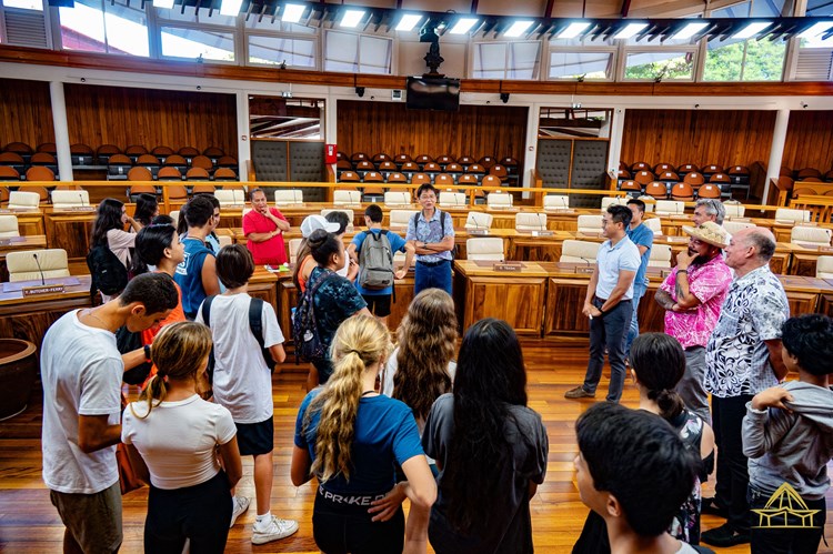 Visite guidée d’une classe de 4ème du Collège La Mennais