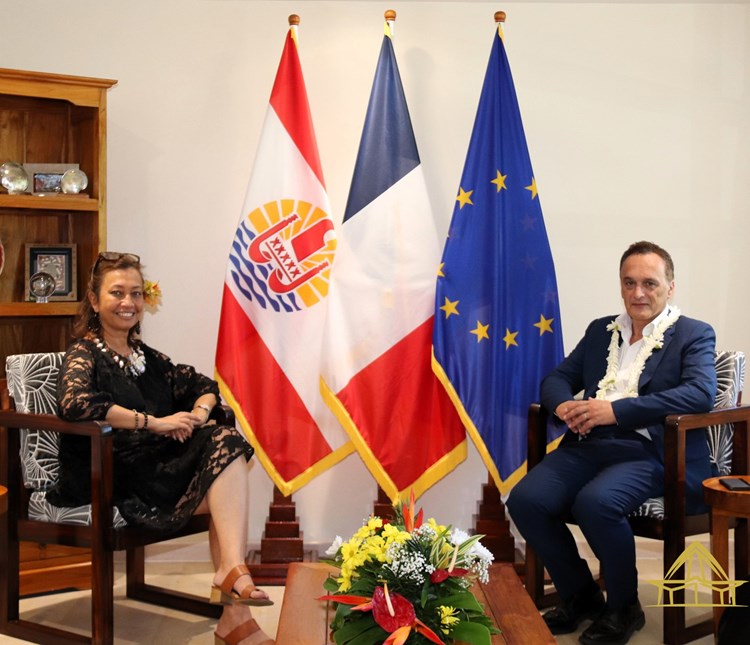 Visite protocolaire de M. Jean Marc BERTHON, ambassadeur français pour les droits des personnes LGBT