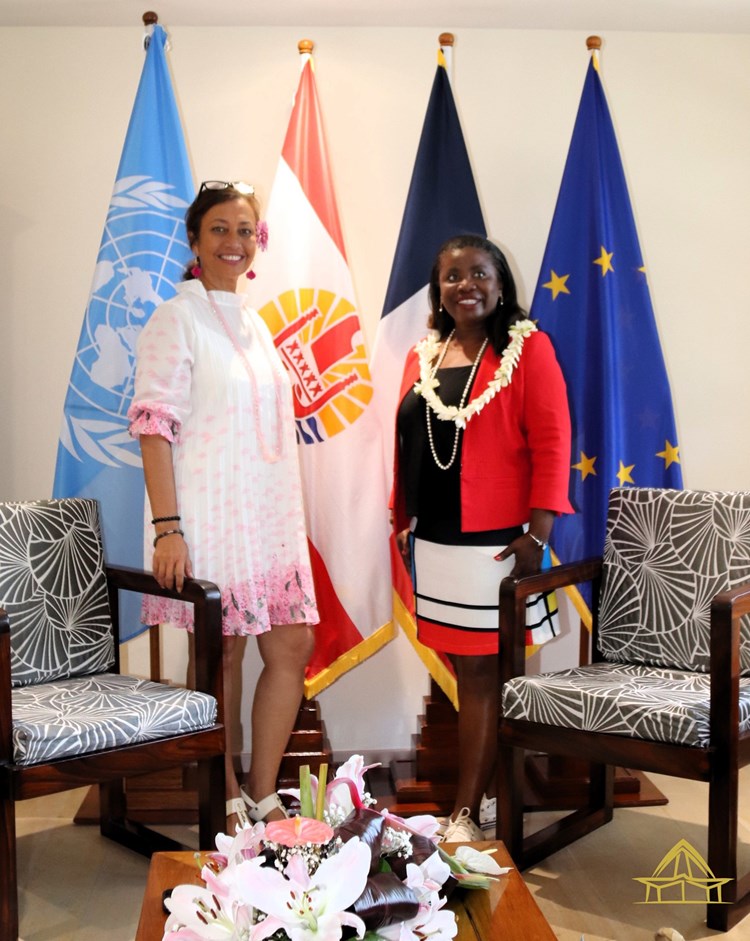 Rencontre de courtoisie de Mme Justine BENIN, coordinatrice interministérielle contre les violences faites aux femmes