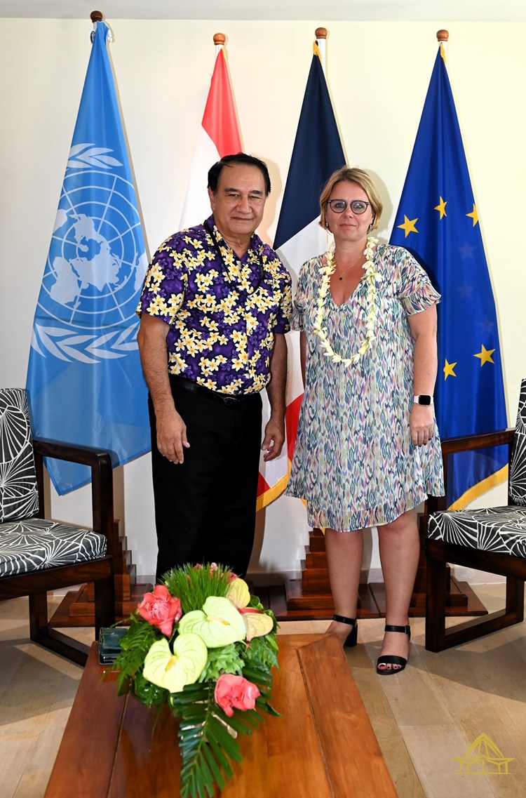 Rencontre avec Mme Cécile CUKIERMAN, présidente du groupe CRCE-K, sénatrice de la Loire