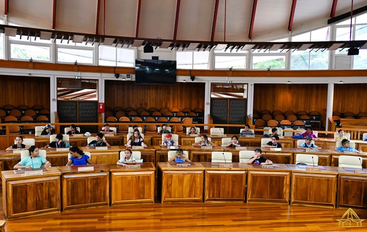 Visite guidée pour 97 élèves de CM1 de l’école Saint Jean-Baptiste de Putiaoro