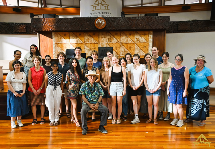 Visite guidée pour 16 étudiants australiens