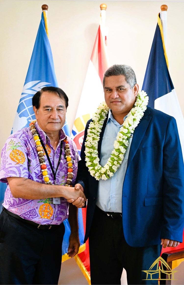 Rencontre protocolaire avec le président de l’assemblée Territoriale de Wallis et Futuna
