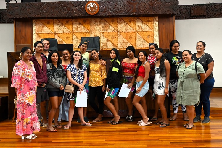 Visite guidée pour 13 élèves de 1ère année de CAPA de la maison familiale rurale (MFR) de Vairao
