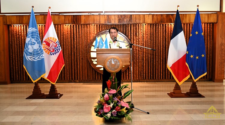 Célébration de la Journée des Nations Unies à l'assemblée de la Polynésie française