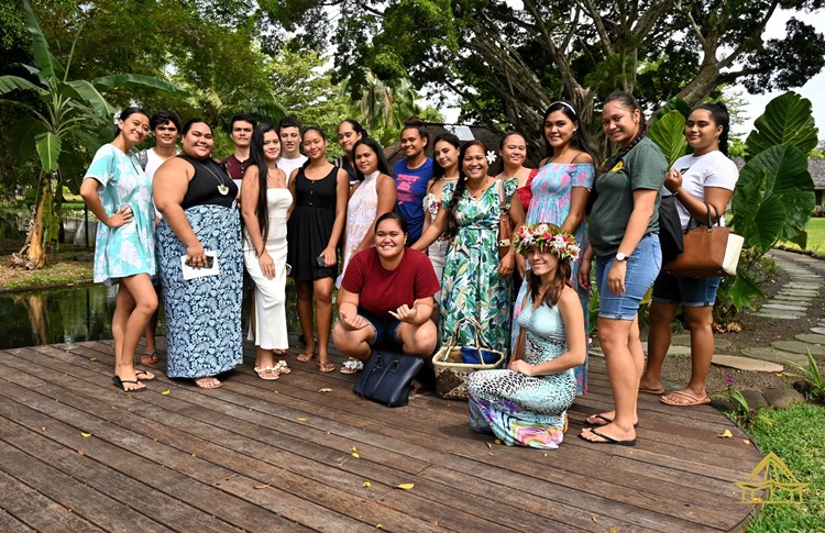 Visite guidée pour 17 élèves du Lycée Taiarapu-Nui