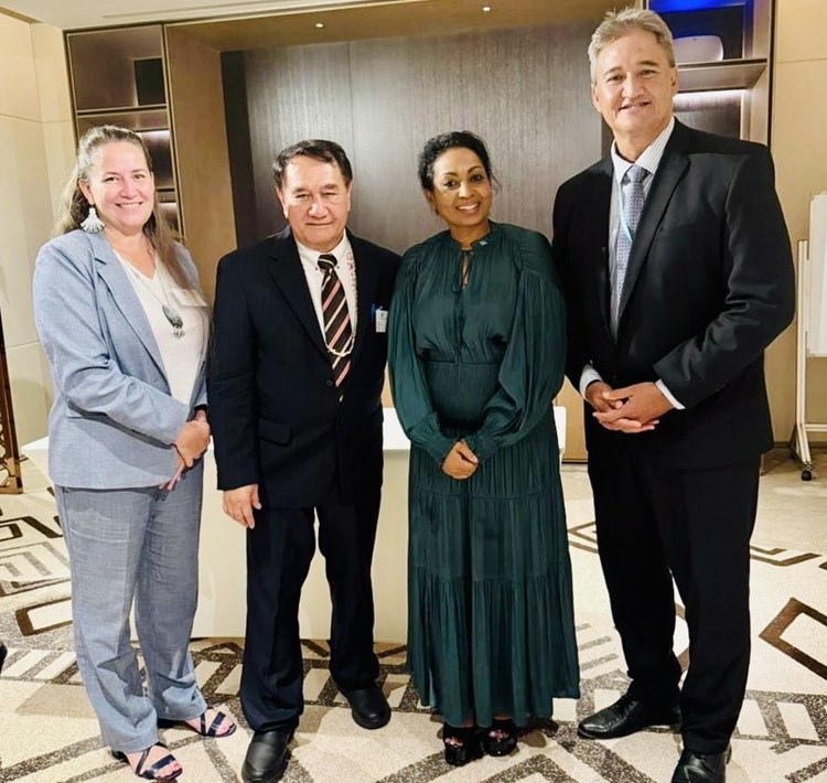 Le Président de l'Assemblée rencontre la Présidente du C24 à Dili