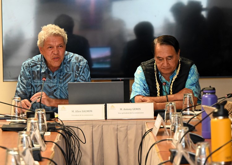 Réunion de la commission des institutions, des affaires internationales et des relations avec les communes