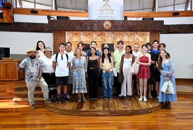 Visite guidée pour des étudiants de l’Université de Western Australia