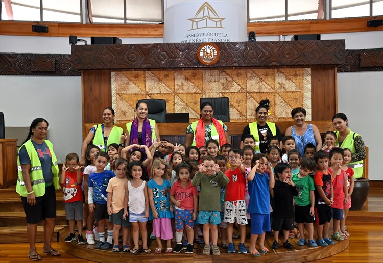 Visite guidée pour 90 enfants du CPCV