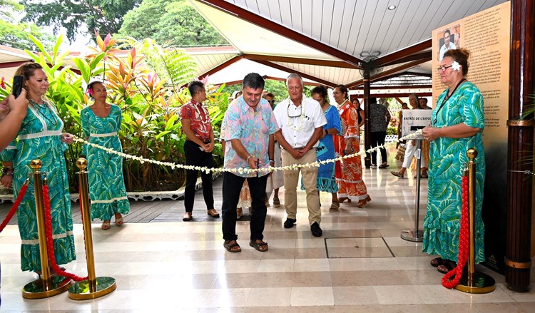Inauguration de l’exposition « Tama’i – Protectorats, annexions et résistances, Tahiti 1842-1847 »