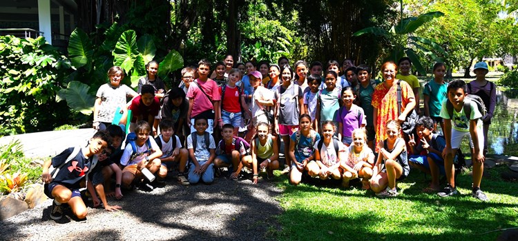 Visite guidée pour des élèves de CM2 de l’école de Saint-Hilaire