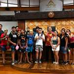 Visite guidée pour des élèves du Collège de Pao Pao