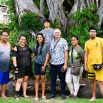 Visite des élèves du Lycée Agricole Saint-Athanase de Nuku Hiva à l’Assemblée
