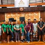 Visite des stagiaires du  CFPPA de Moorea