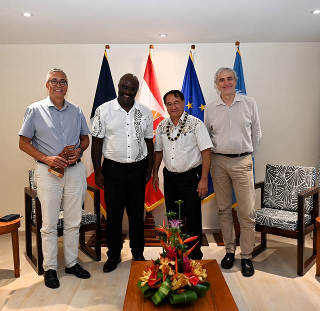Rencontre protocolaire entre le Président de l’Assemblée et la délégation de la Direction des Finances publiques