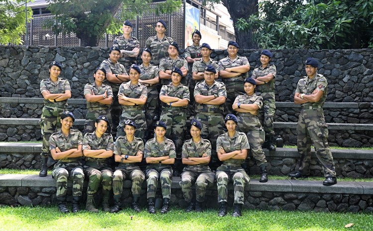 Visite guidée pour des stagiaires volontaires du RSMA