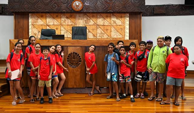 Visite guidée du  collège-lycée Sacré-Cœur de Taravao à l’Assemblée