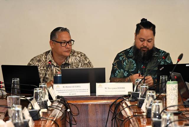 Réunion de la commission de l'éducation, de la jeunesse et des sports