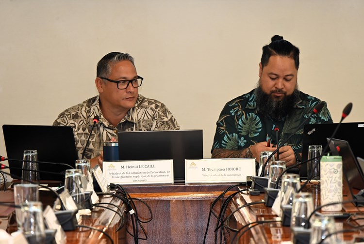 Réunion de la commission de l'éducation, de la jeunesse et des sports