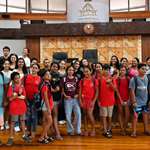 Des collégiens et lycéens du Sacré-Cœur de Taravao en visite à l’Assemblée