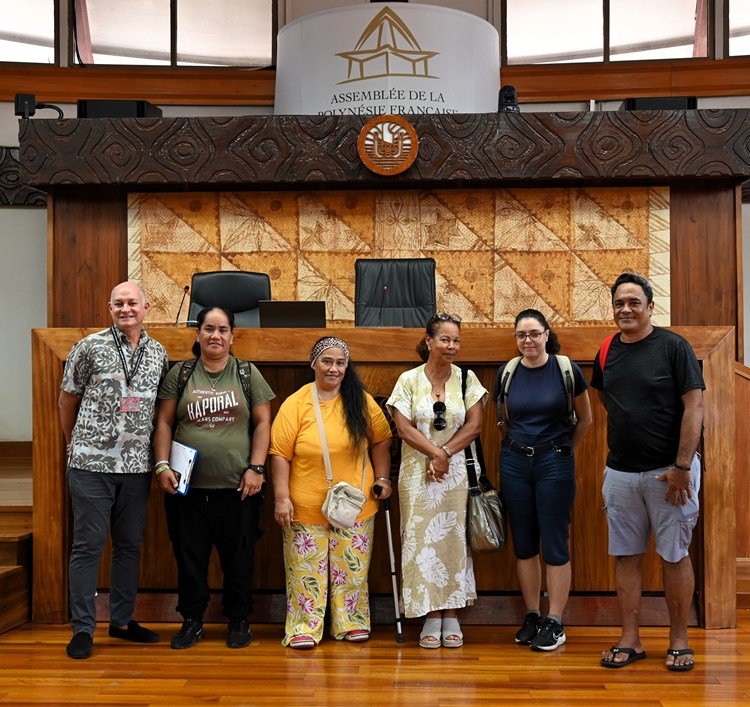 Des stagiaires du Grand Angle Formation à l’Assemblée