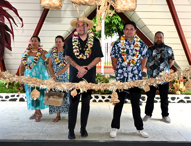 Inauguration du 20e salon artisanal Te Rara’a à l'Assemblée