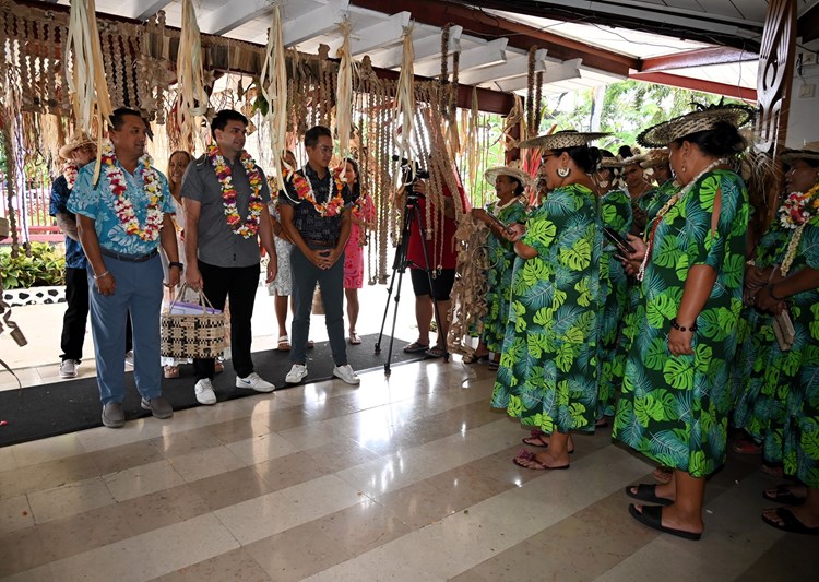 Inauguration de la 5ᵉ édition de l’exposition artisanale de Rurutu à l’Assemblée