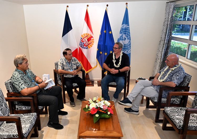 Rencontre protocolaire avec le Syndicat de la Fonction Publique de Polynésie française