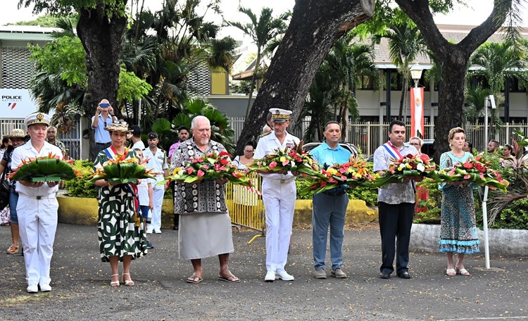 Commémoration des 80 ans du retour des volontaires du Pacifique