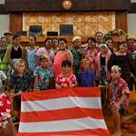 L’école primaire FAANUI à BORA BORA en visite à l’Assemblée