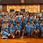 Visite guidée pour un groupe scolaire de Teina Mahu de Tubuai