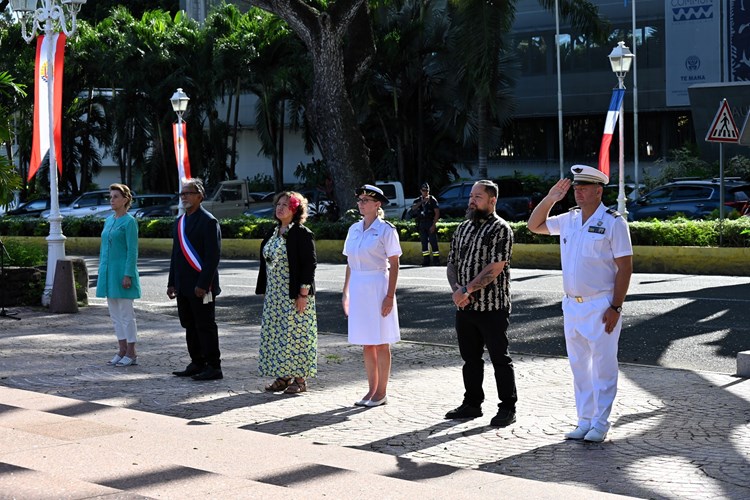 Cérémonie d’hommage aux « Morts pour la France » durant la guerre d’Indochine