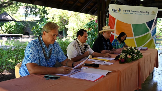 Les parlements du Pacifique réunis à Papeete pour la première  Assemblée générale de l’AIP / PIPA