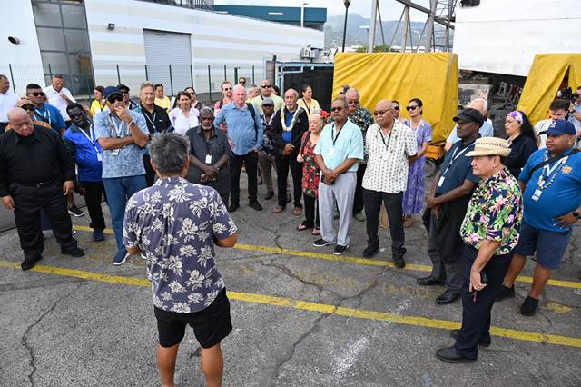 Une première journée de rencontres et d’échanges pour les délégations de l’AIP à Tahiti