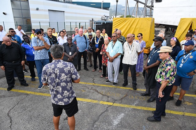 Une première journée de rencontres et d’échanges pour les délégations de l’AIP à Tahiti